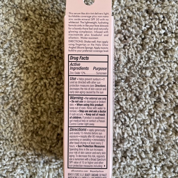 elf Halo Glow Skin Tint SPF 50 in Medium Neutral #8 - Picture 3 of 6